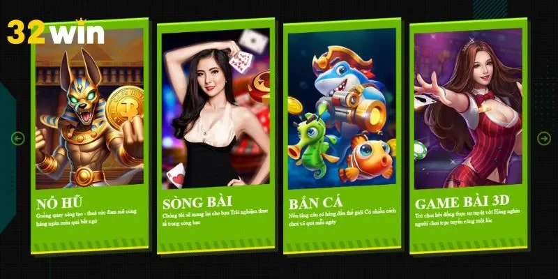 32win chuyên cung cấp các sản phẩm cá cược online